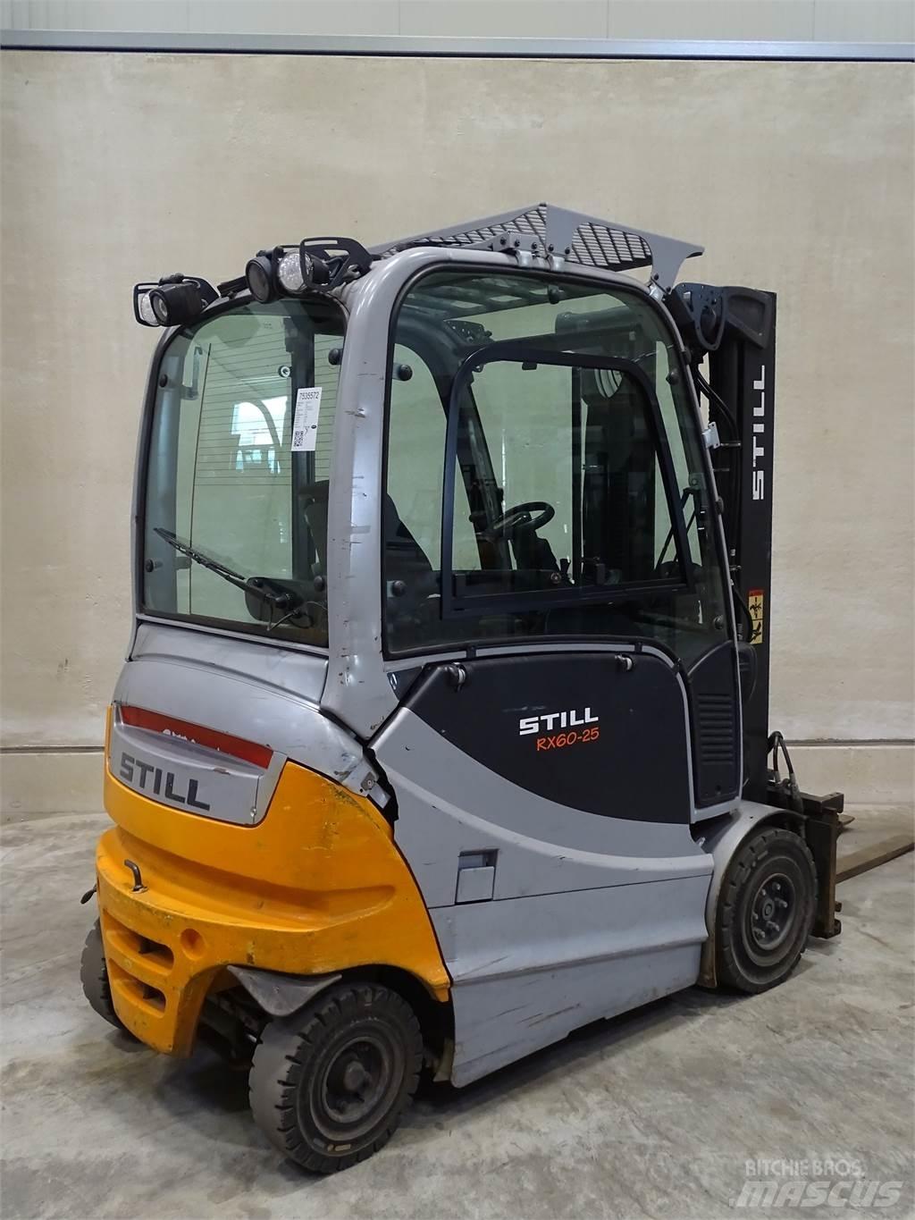 Still RX60-25 شاحنات ذات رافعات شوكية تعمل بالكهرباء