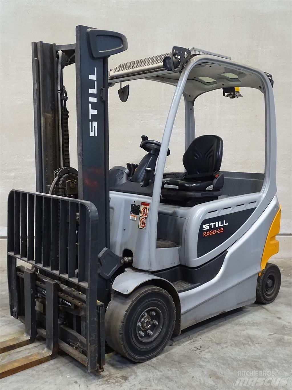 Still RX60-25 شاحنات ذات رافعات شوكية تعمل بالكهرباء