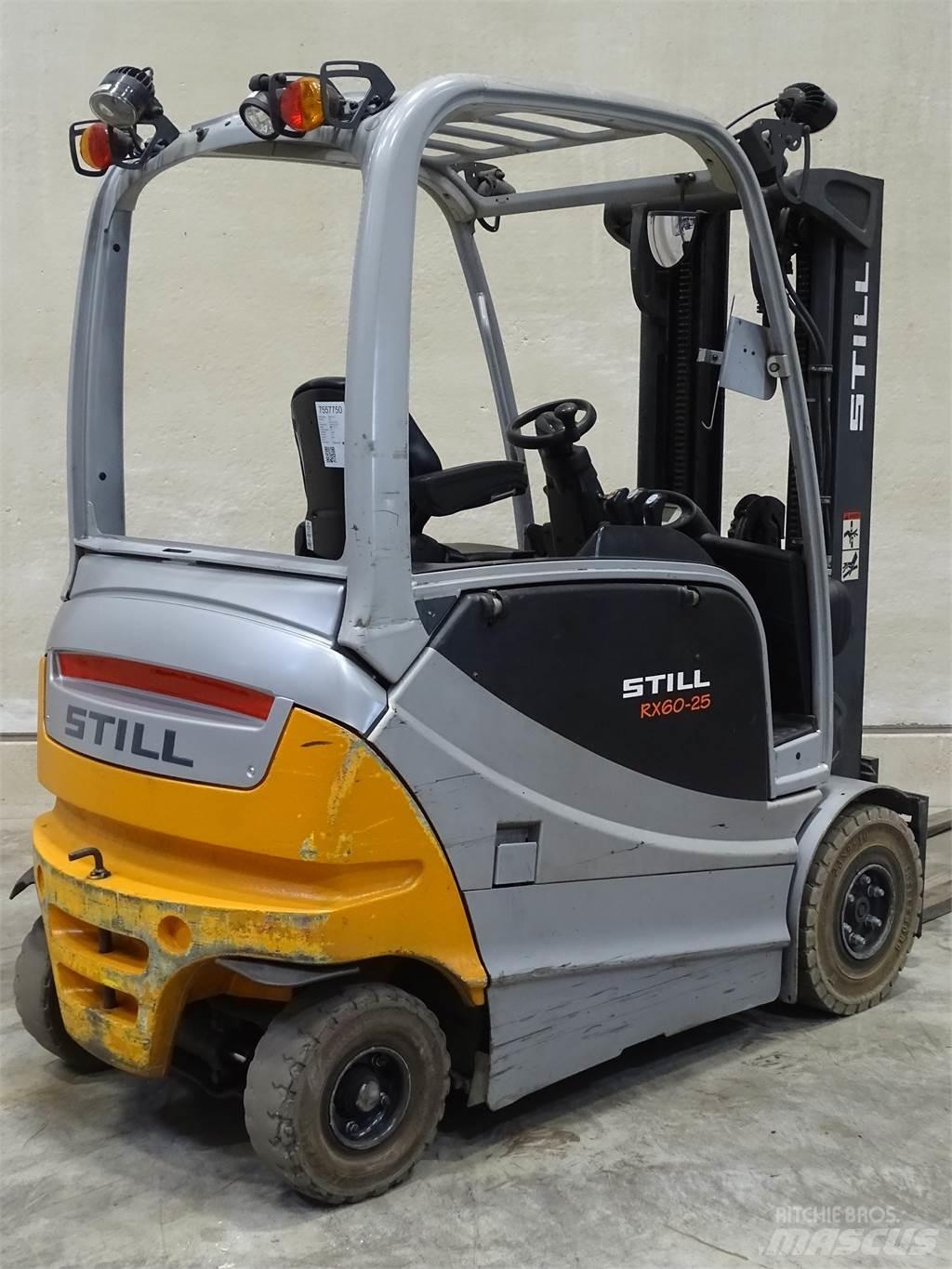 Still RX60-25 شاحنات ذات رافعات شوكية تعمل بالكهرباء