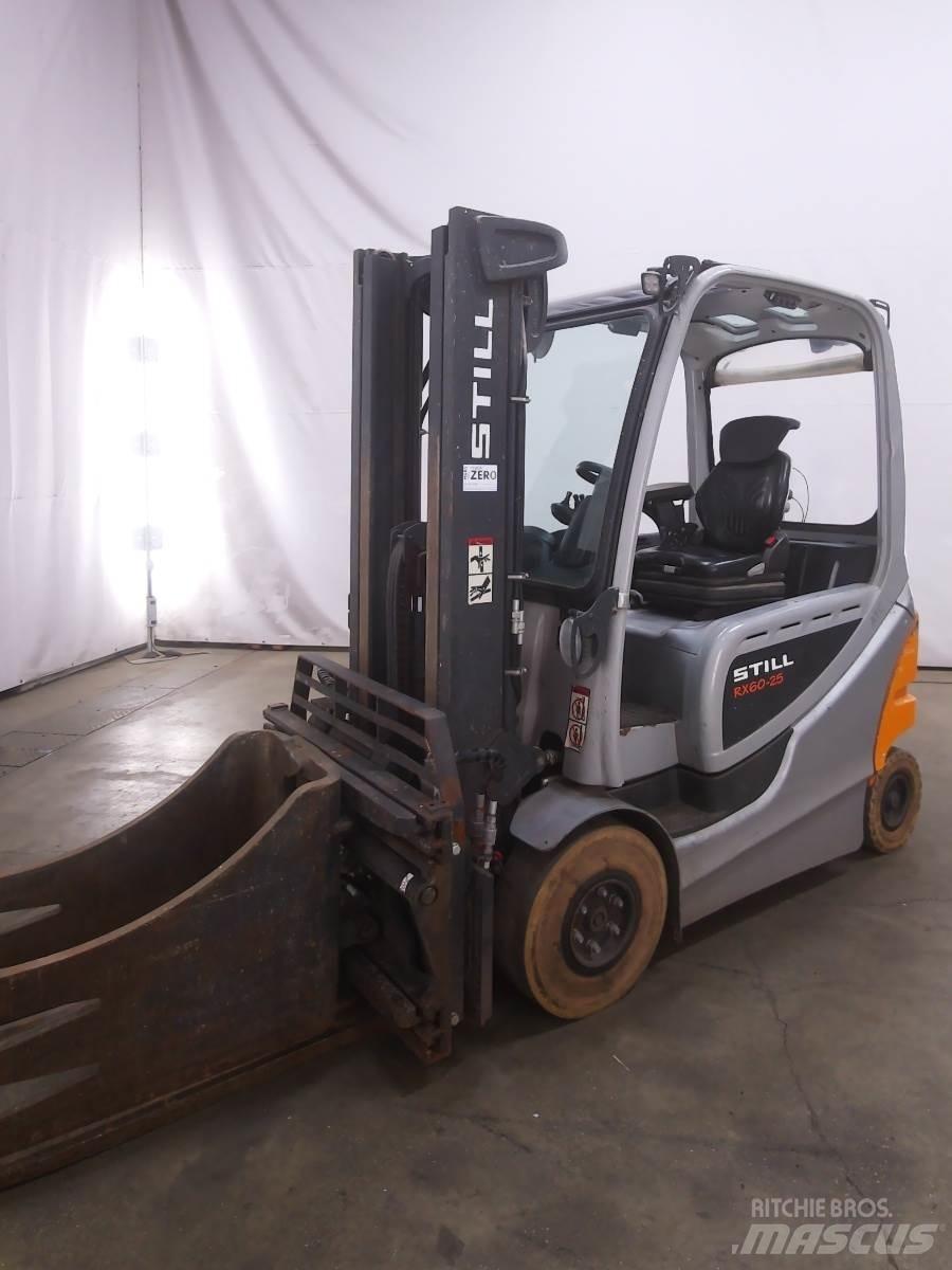 Still RX60-25 شاحنات ذات رافعات شوكية تعمل بالكهرباء