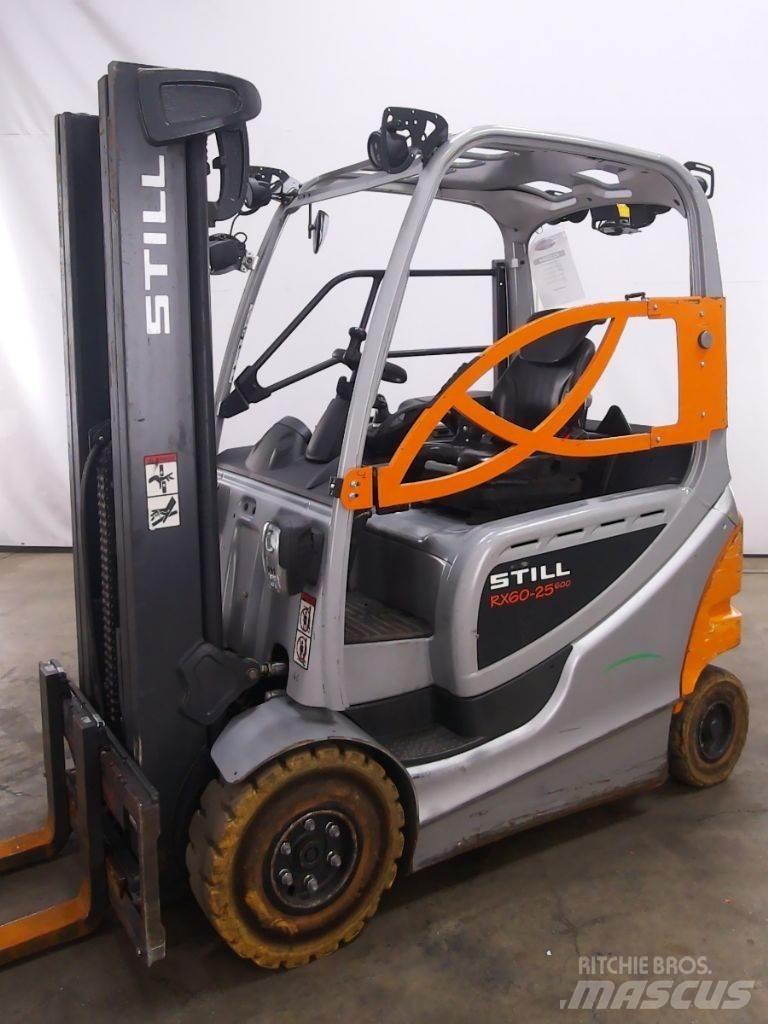 Still RX60-25/600 شاحنات ذات رافعات شوكية تعمل بالكهرباء
