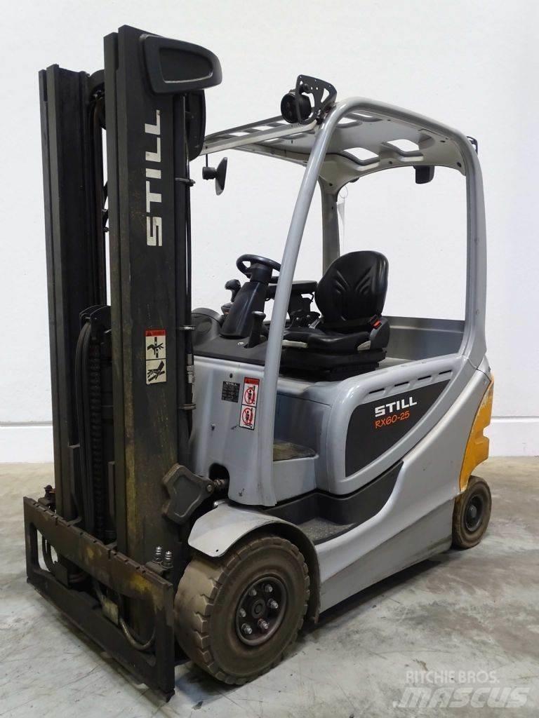 Still RX60-25/600 شاحنات ذات رافعات شوكية تعمل بالكهرباء
