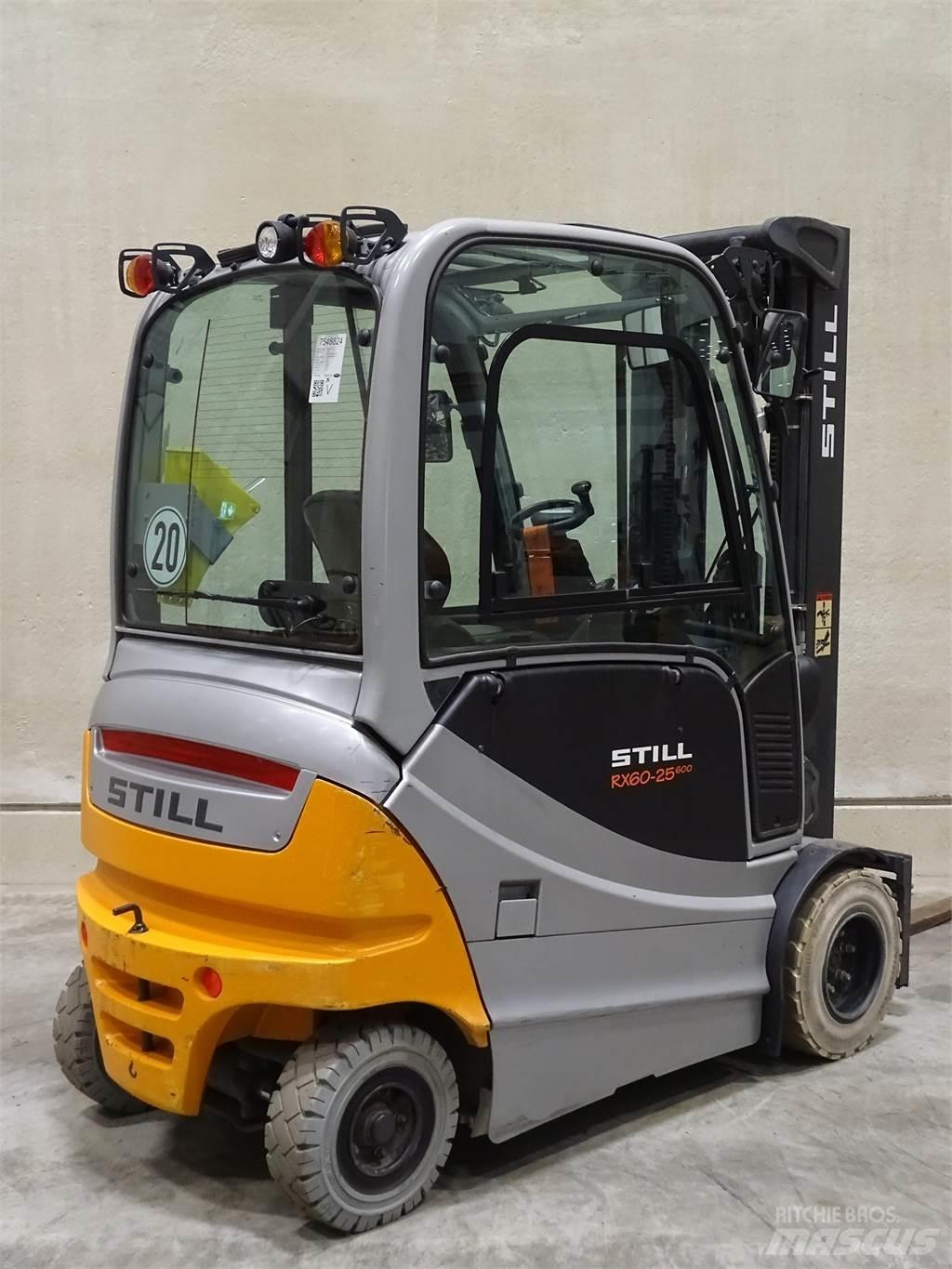 Still RX60-25/600 شاحنات ذات رافعات شوكية تعمل بالكهرباء