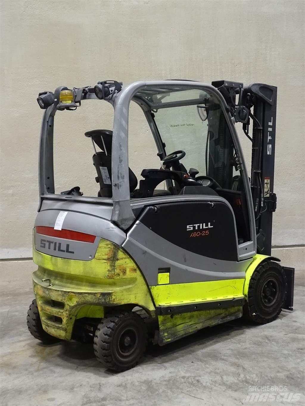Still RX60-25/600 شاحنات ذات رافعات شوكية تعمل بالكهرباء