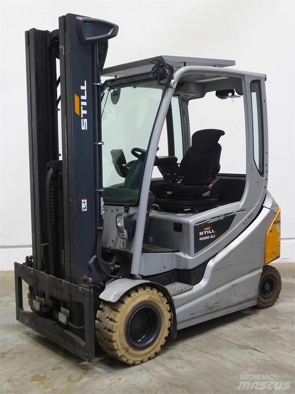 Still RX60-30 شاحنات ذات رافعات شوكية تعمل بالكهرباء