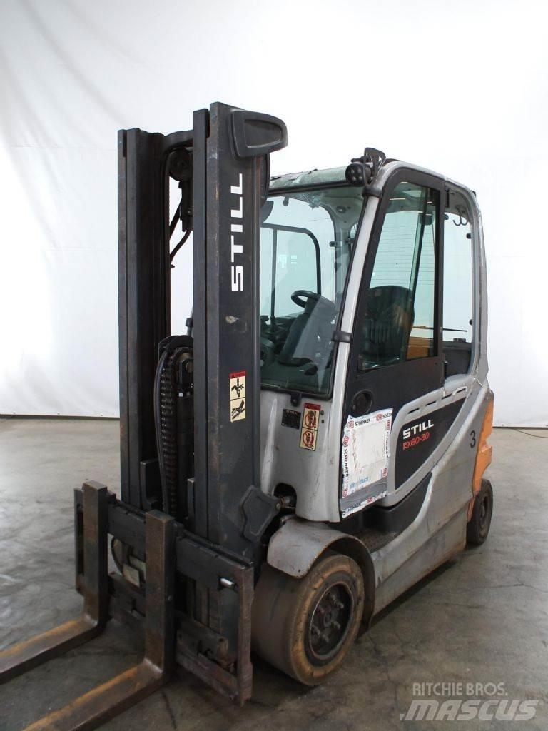 Still RX60-30 شاحنات ذات رافعات شوكية تعمل بالكهرباء