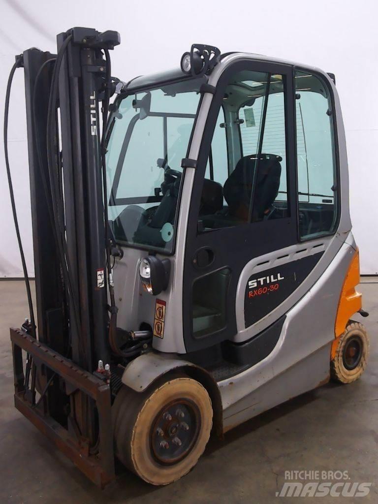 Still RX60-30 شاحنات ذات رافعات شوكية تعمل بالكهرباء