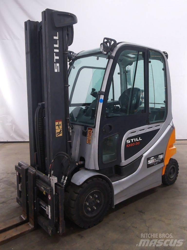 Still RX60-30 شاحنات ذات رافعات شوكية تعمل بالكهرباء