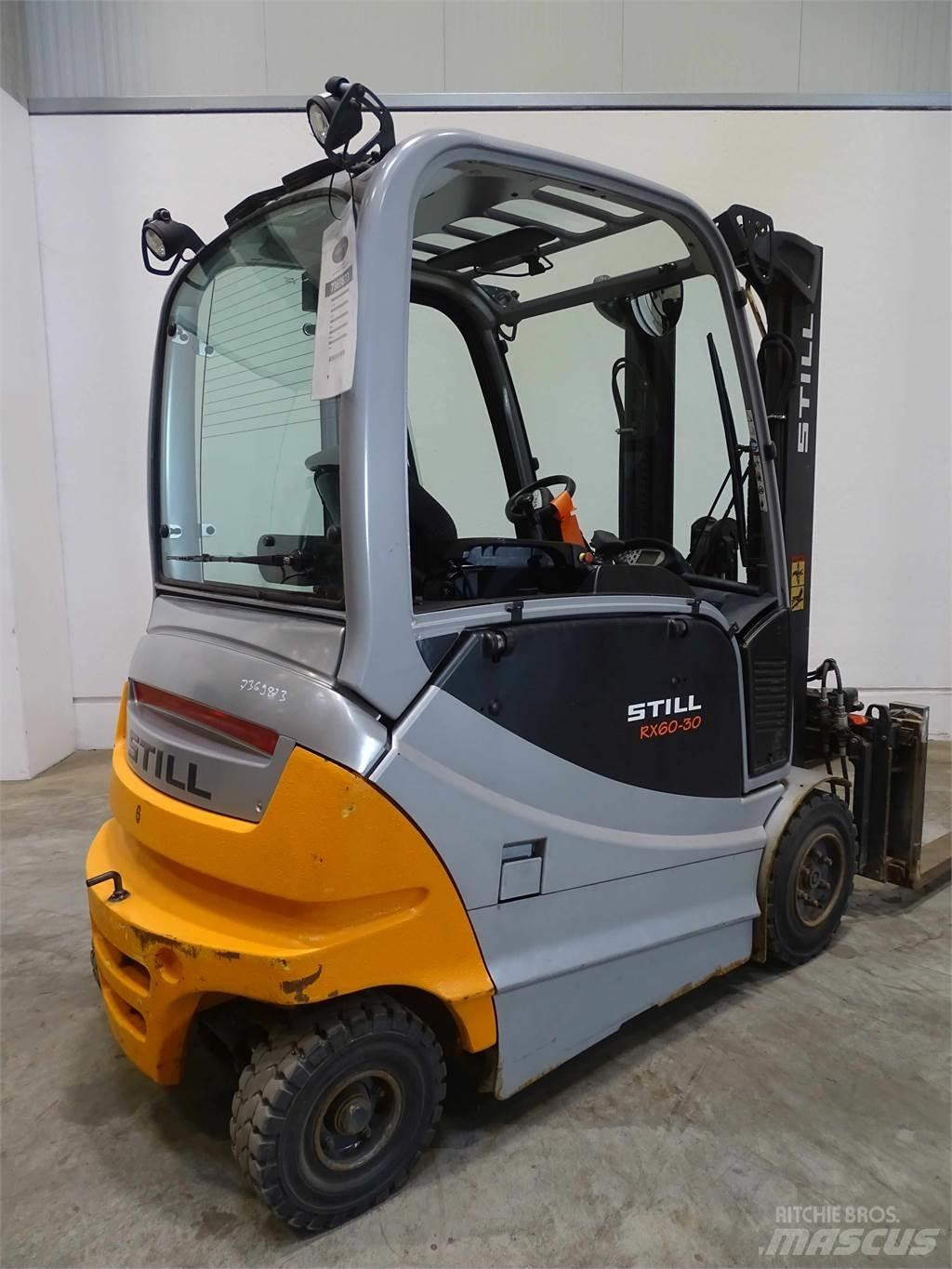 Still RX60-30 شاحنات ذات رافعات شوكية تعمل بالكهرباء