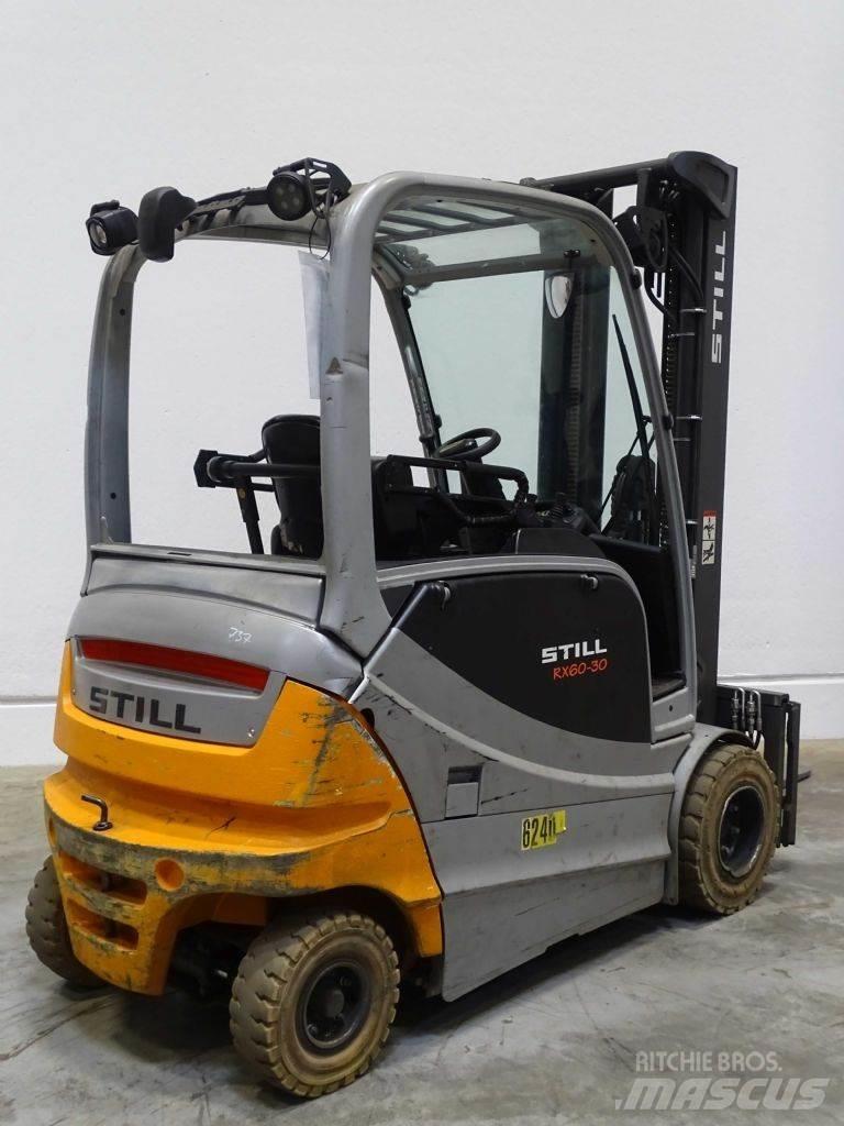 Still RX60-30 شاحنات ذات رافعات شوكية تعمل بالكهرباء