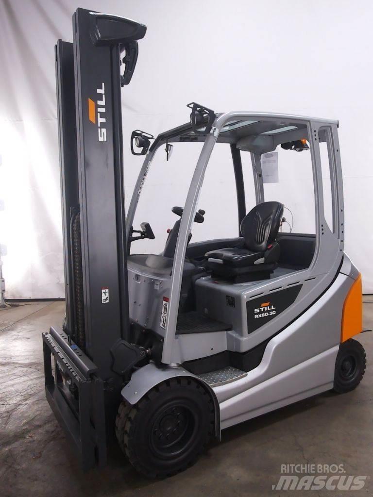 Still RX60-30 شاحنات ذات رافعات شوكية تعمل بالكهرباء