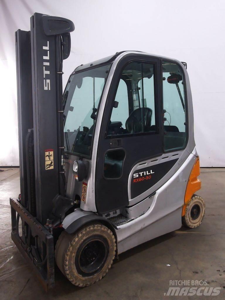 Still RX60-30 شاحنات ذات رافعات شوكية تعمل بالكهرباء