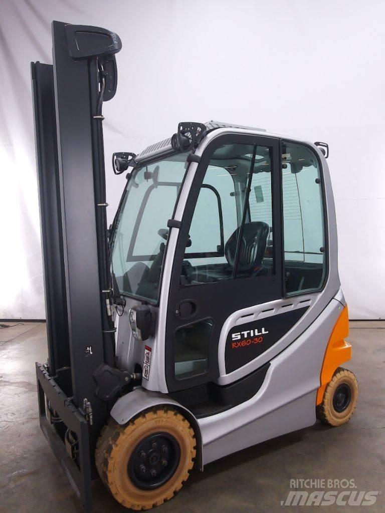 Still RX60-30 شاحنات ذات رافعات شوكية تعمل بالكهرباء
