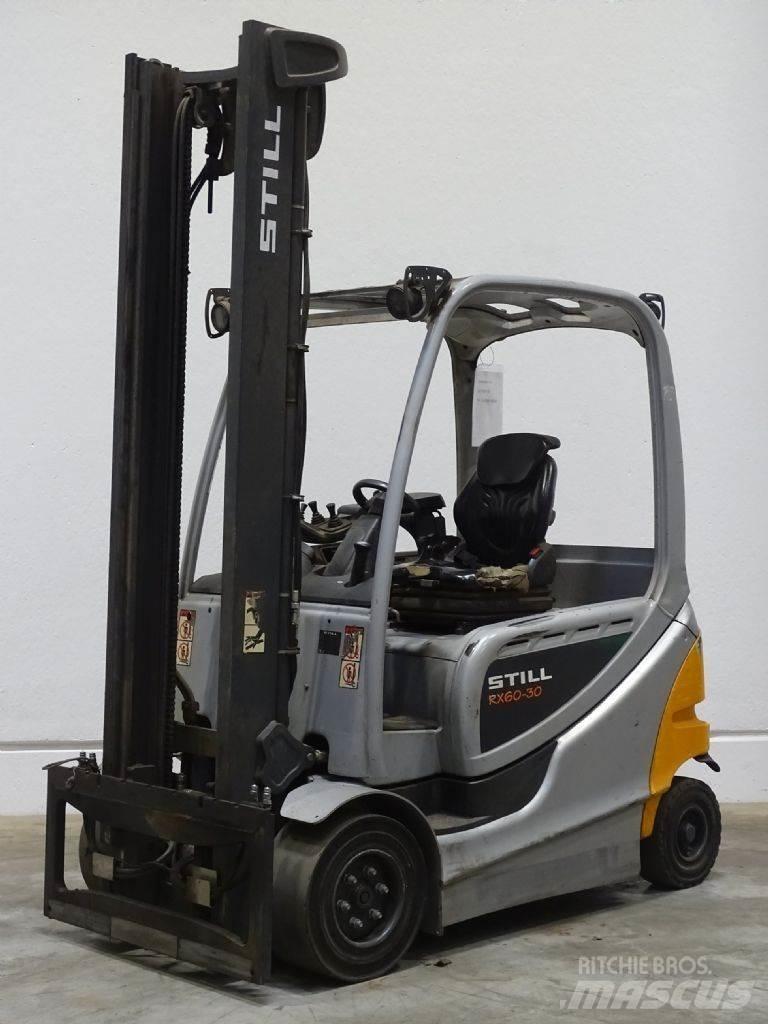 Still RX60-30 شاحنات ذات رافعات شوكية تعمل بالكهرباء
