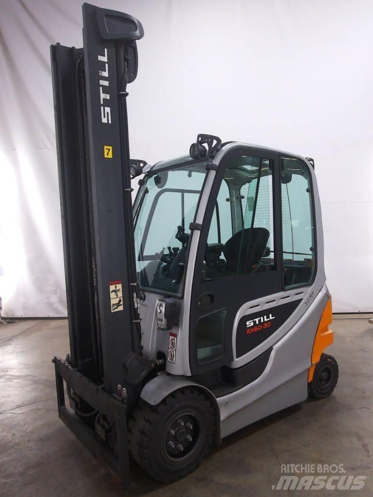 Still RX60-30 شاحنات ذات رافعات شوكية تعمل بالكهرباء