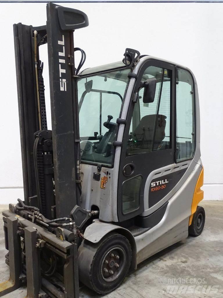 Still RX60-30 شاحنات ذات رافعات شوكية تعمل بالكهرباء
