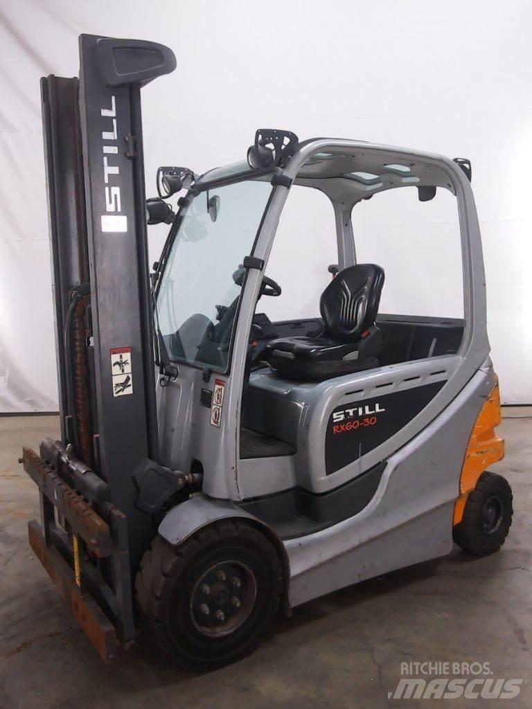 Still RX60-30 شاحنات ذات رافعات شوكية تعمل بالكهرباء