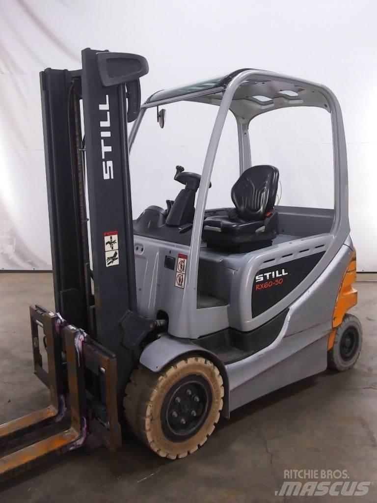 Still RX60-30 شاحنات ذات رافعات شوكية تعمل بالكهرباء
