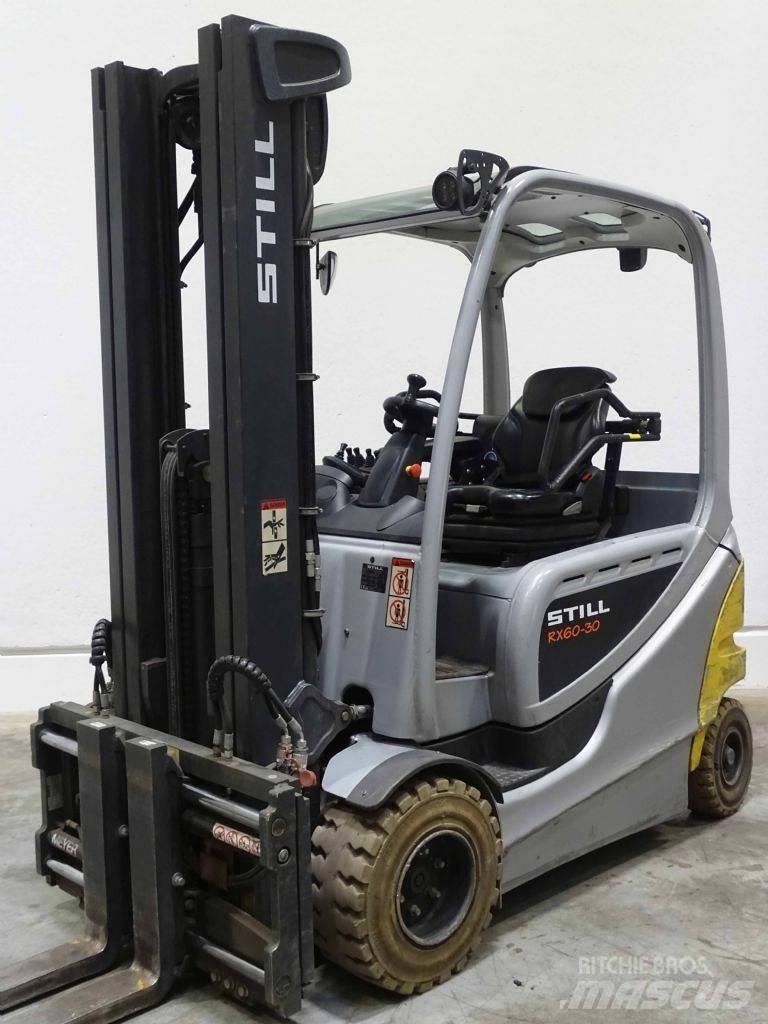 Still RX60-30 شاحنات ذات رافعات شوكية تعمل بالكهرباء