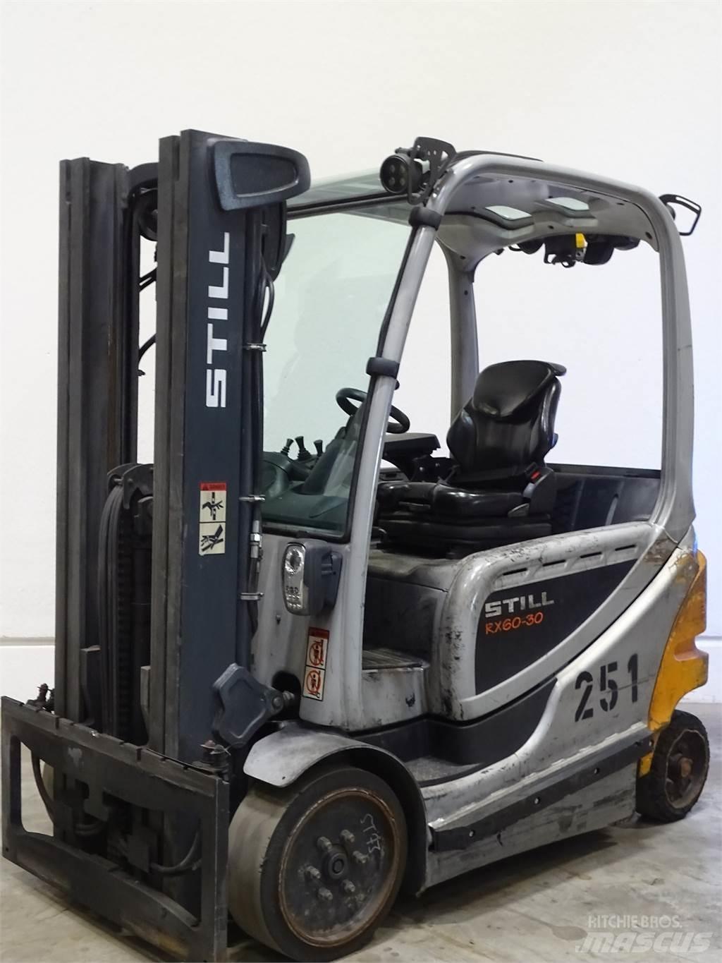 Still RX60-30 شاحنات ذات رافعات شوكية تعمل بالكهرباء