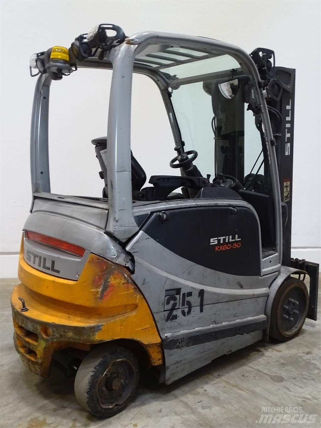 Still RX60-30 شاحنات ذات رافعات شوكية تعمل بالكهرباء