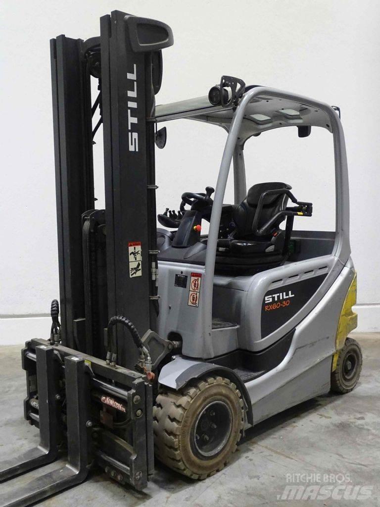 Still RX60-30 شاحنات ذات رافعات شوكية تعمل بالكهرباء