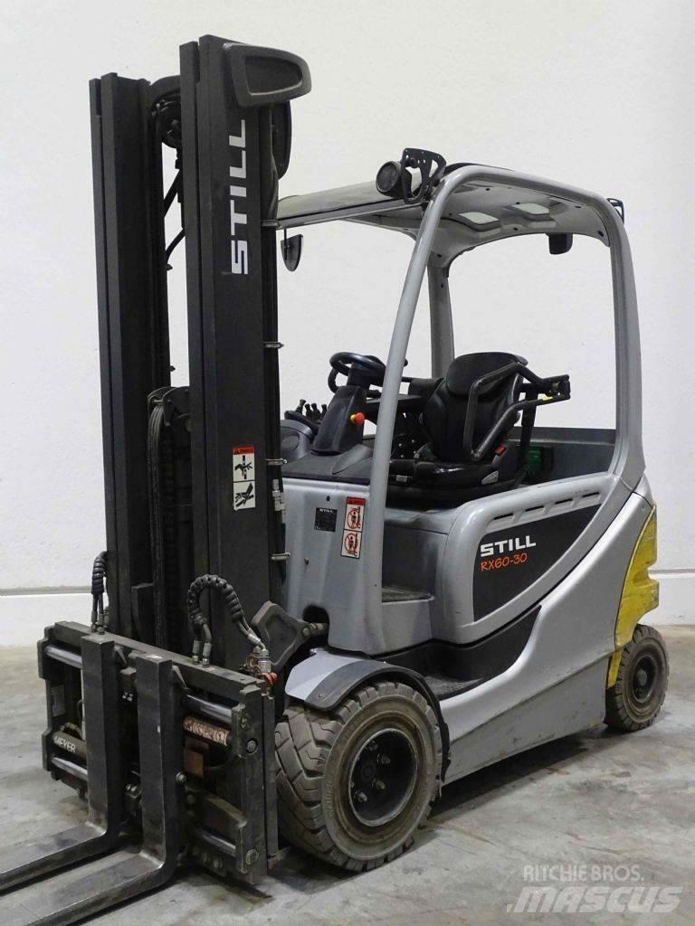 Still RX60-30 شاحنات ذات رافعات شوكية تعمل بالكهرباء