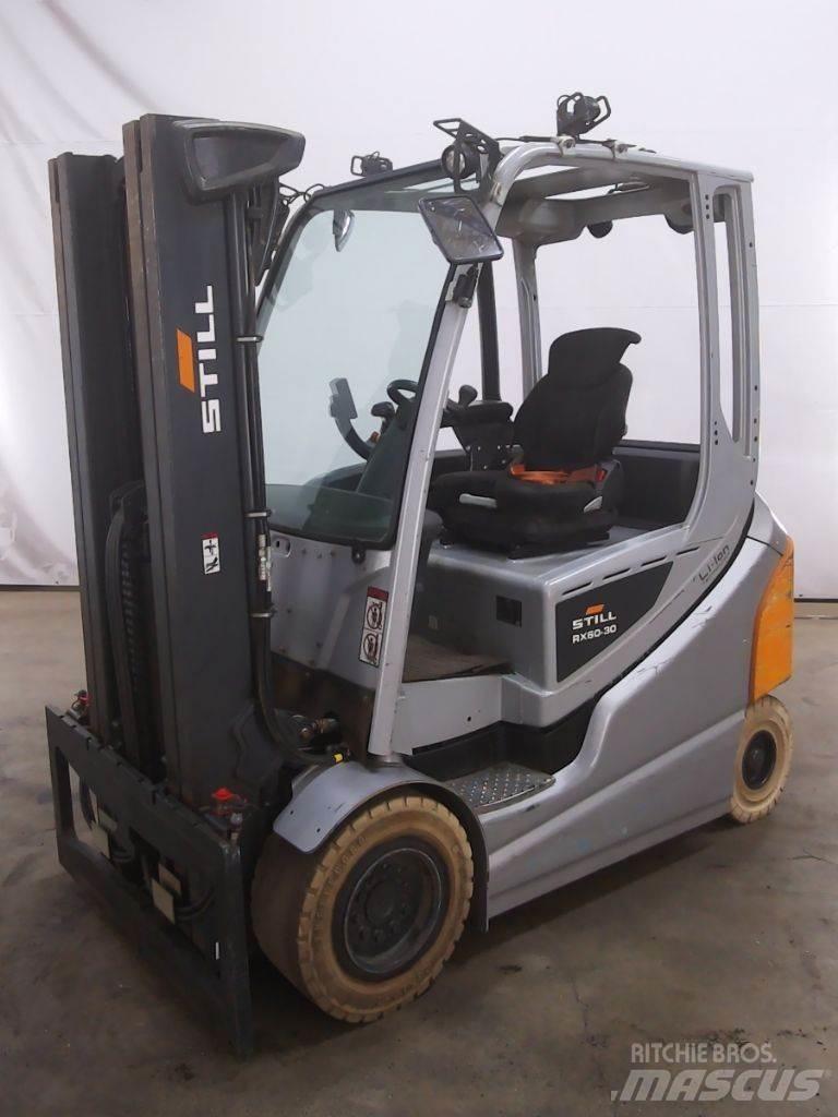 Still RX60-30 شاحنات ذات رافعات شوكية تعمل بالكهرباء