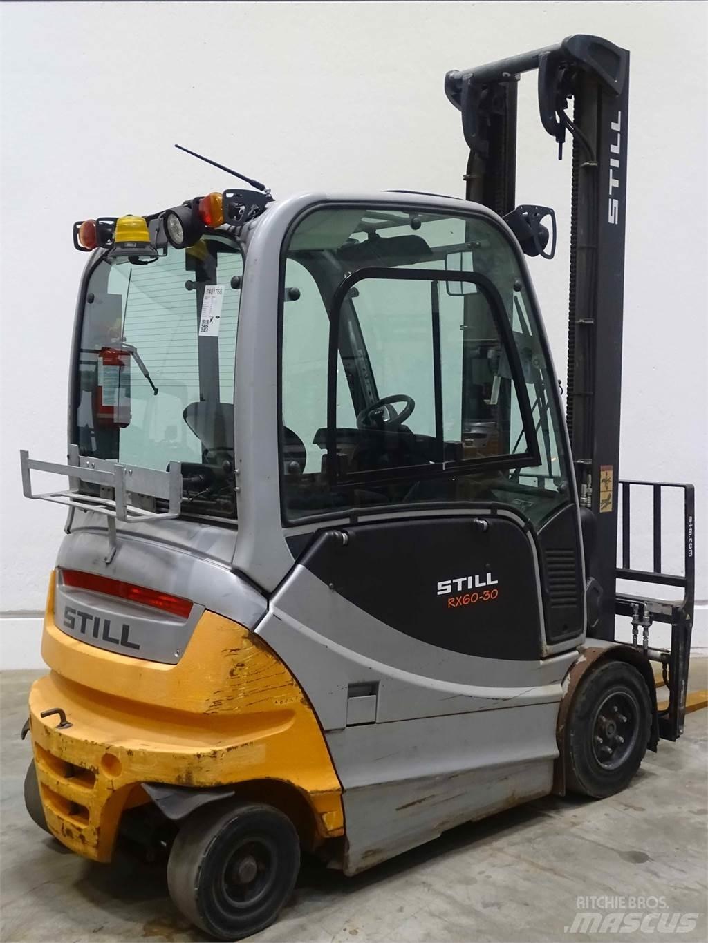 Still RX60-30 شاحنات ذات رافعات شوكية تعمل بالكهرباء