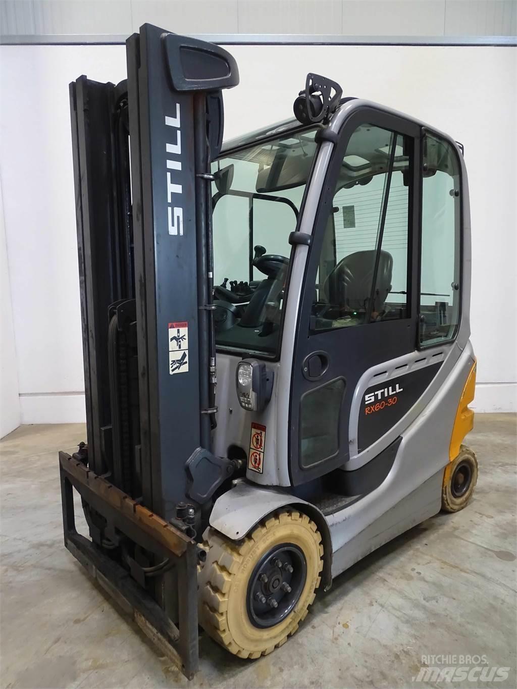Still RX60-30 شاحنات ذات رافعات شوكية تعمل بالكهرباء