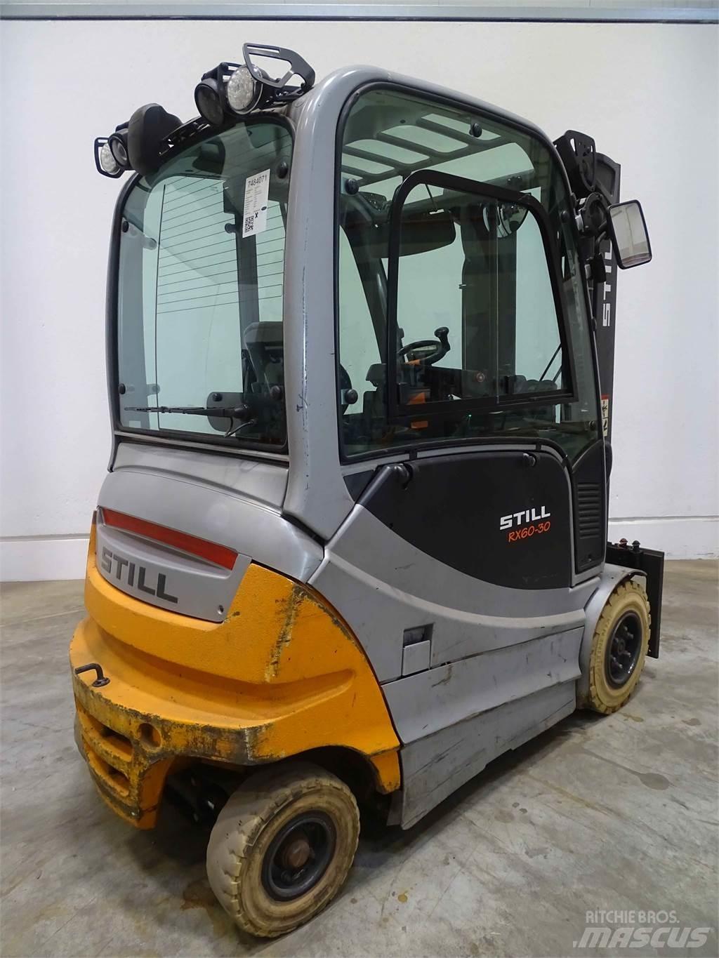 Still RX60-30 شاحنات ذات رافعات شوكية تعمل بالكهرباء