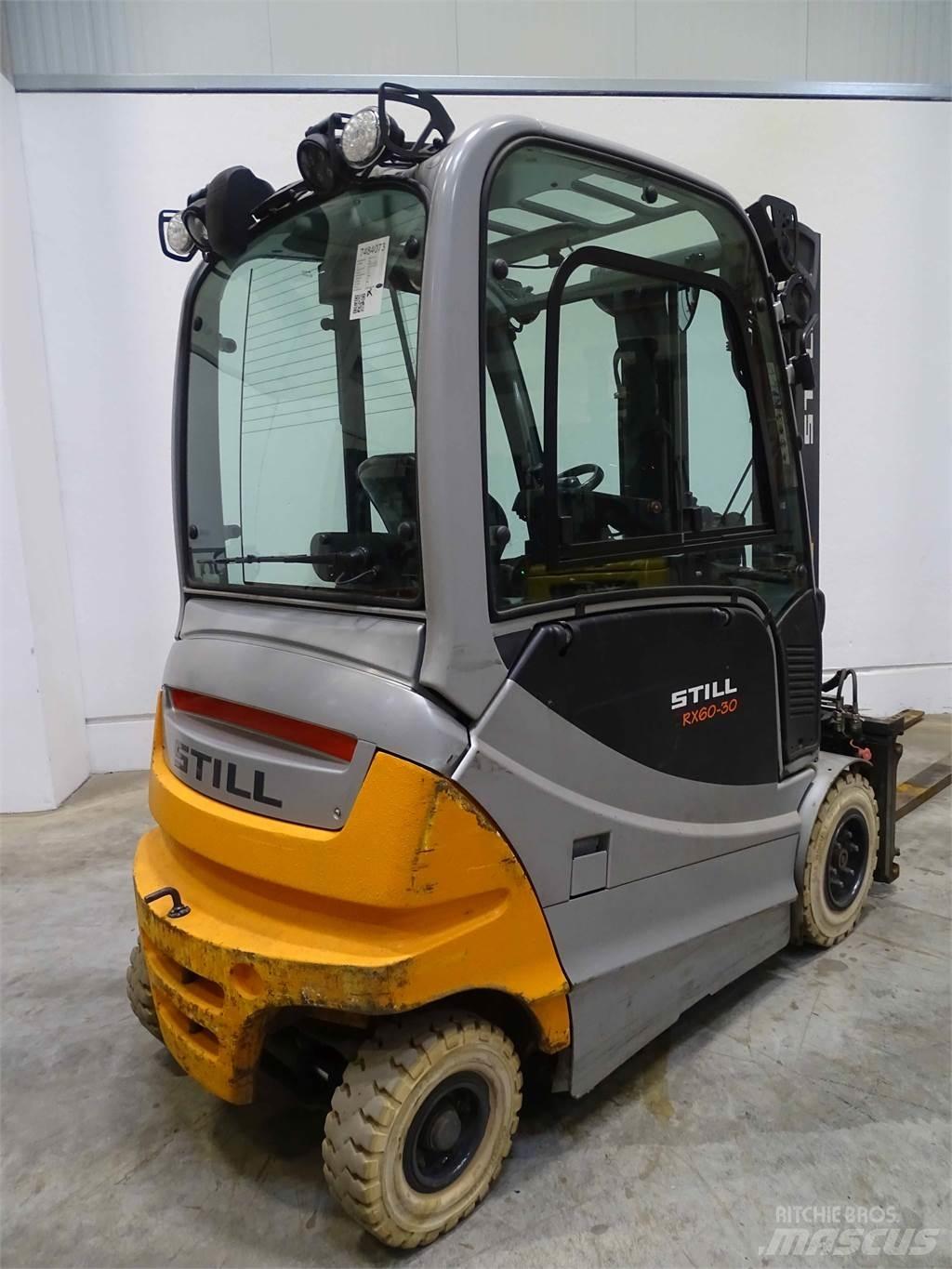 Still RX60-30 شاحنات ذات رافعات شوكية تعمل بالكهرباء