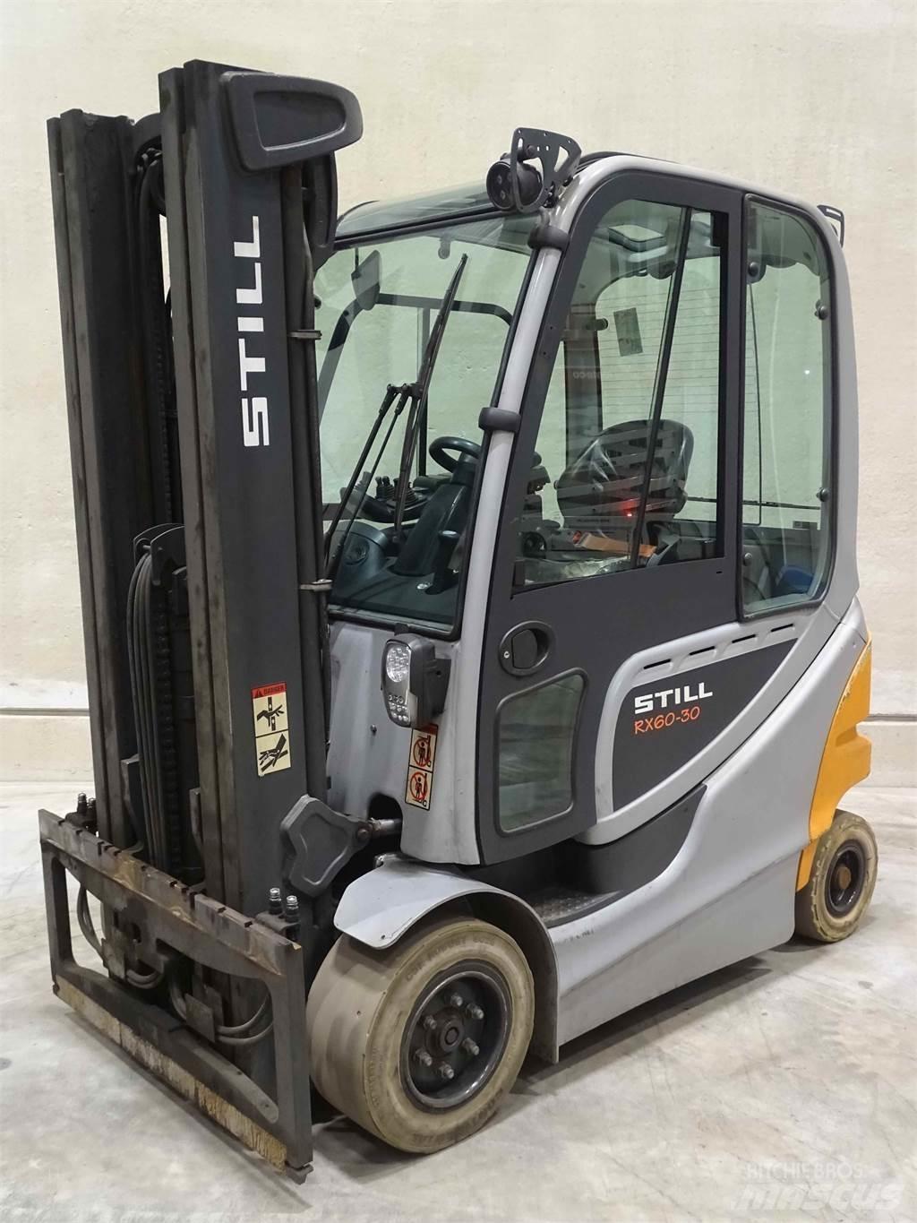 Still RX60-30 شاحنات ذات رافعات شوكية تعمل بالكهرباء
