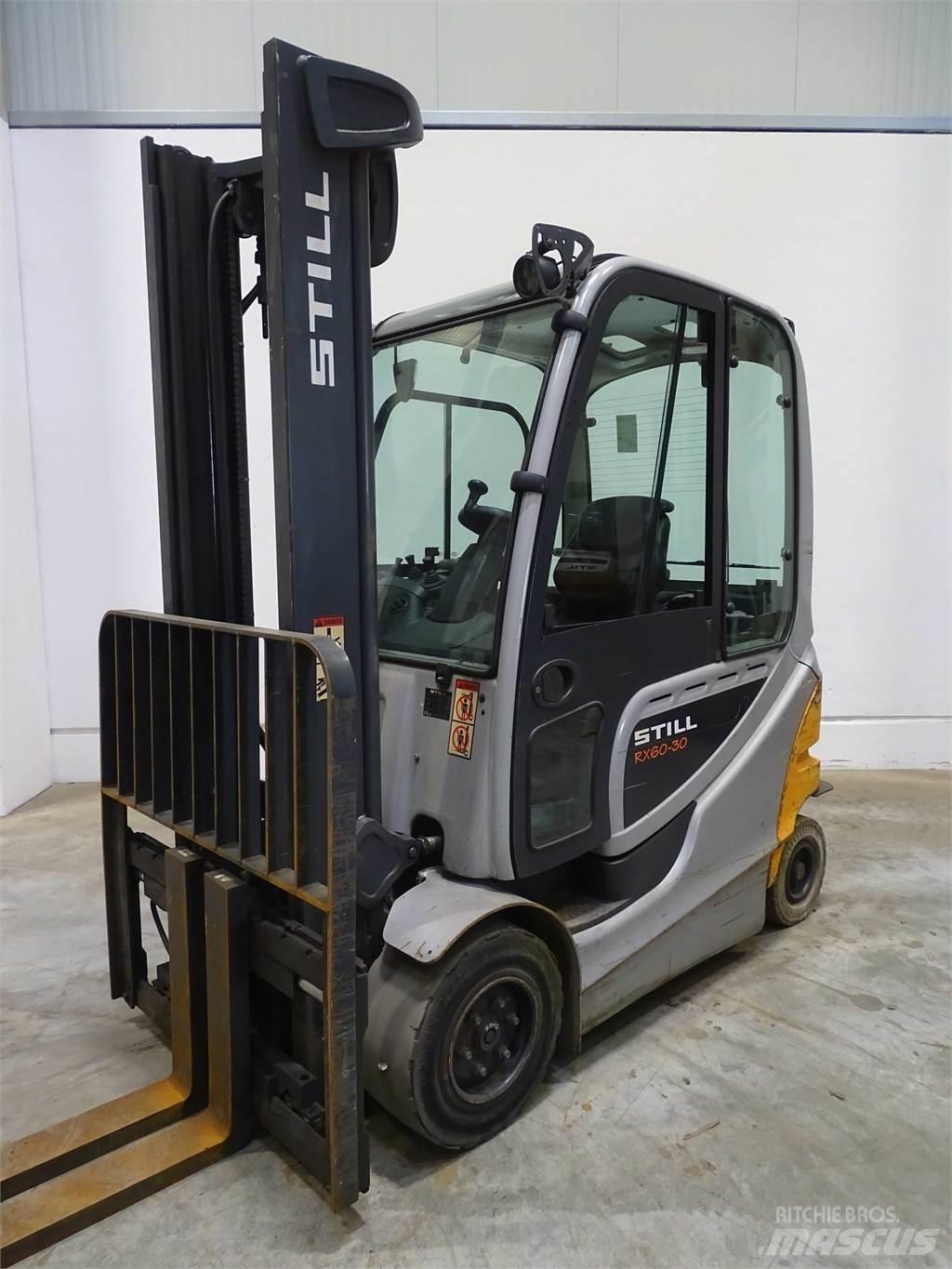 Still RX60-30 شاحنات ذات رافعات شوكية تعمل بالكهرباء