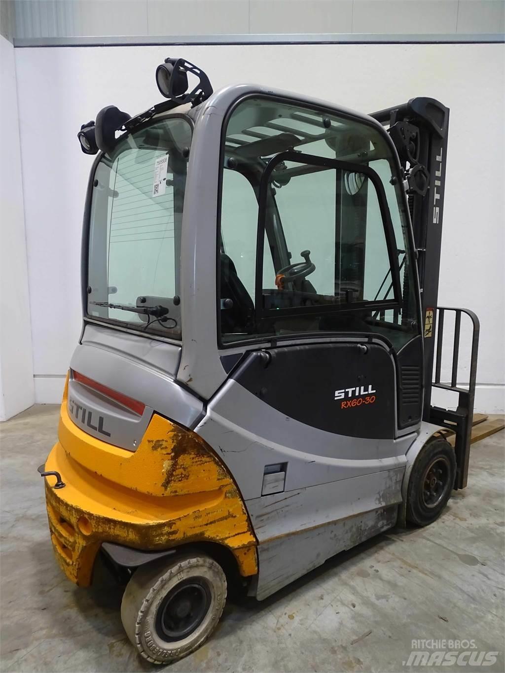 Still RX60-30 شاحنات ذات رافعات شوكية تعمل بالكهرباء