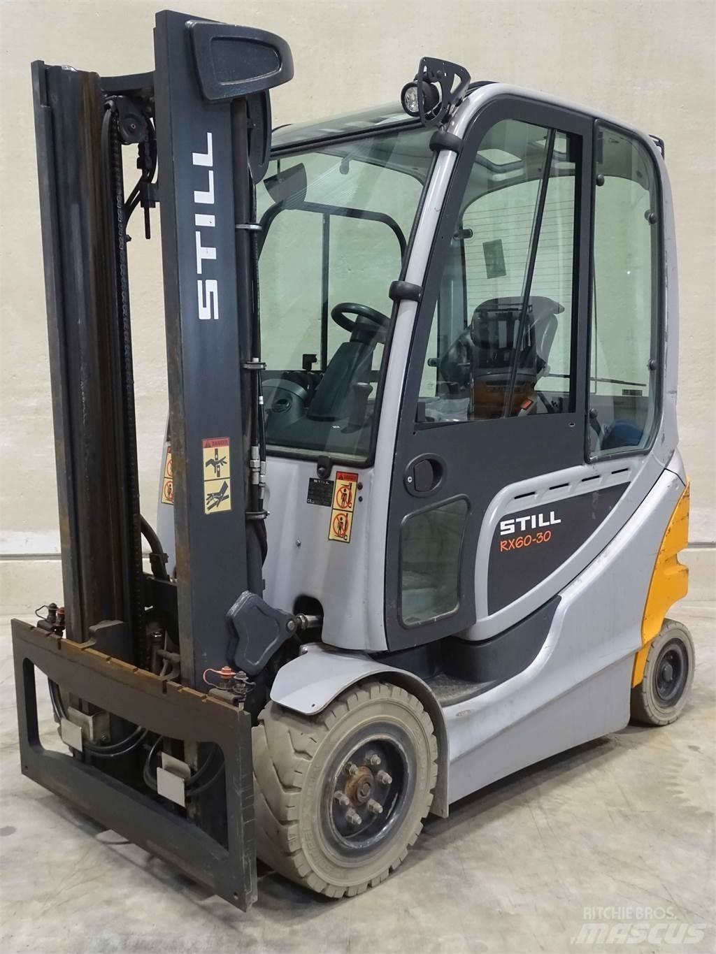 Still RX60-30 شاحنات ذات رافعات شوكية تعمل بالكهرباء