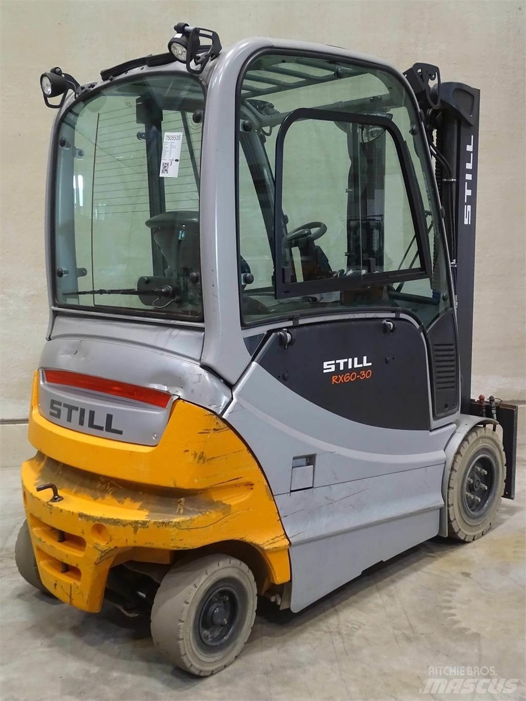 Still RX60-30 شاحنات ذات رافعات شوكية تعمل بالكهرباء