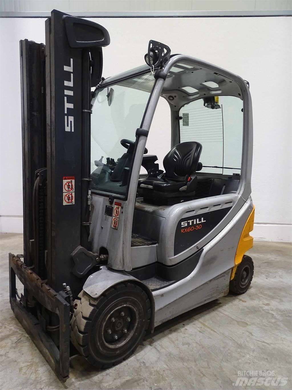 Still RX60-30 شاحنات ذات رافعات شوكية تعمل بالكهرباء