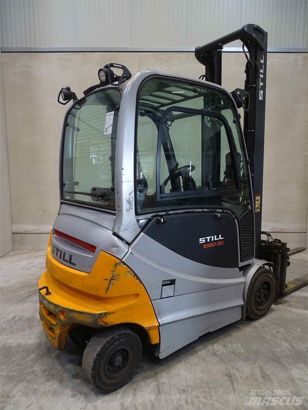 Still RX60-30 شاحنات ذات رافعات شوكية تعمل بالكهرباء