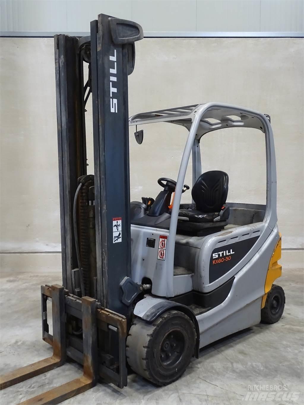 Still RX60-30 شاحنات ذات رافعات شوكية تعمل بالكهرباء