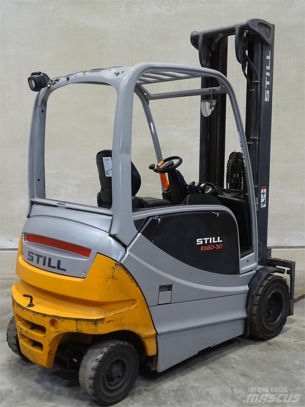 Still RX60-30 شاحنات ذات رافعات شوكية تعمل بالكهرباء