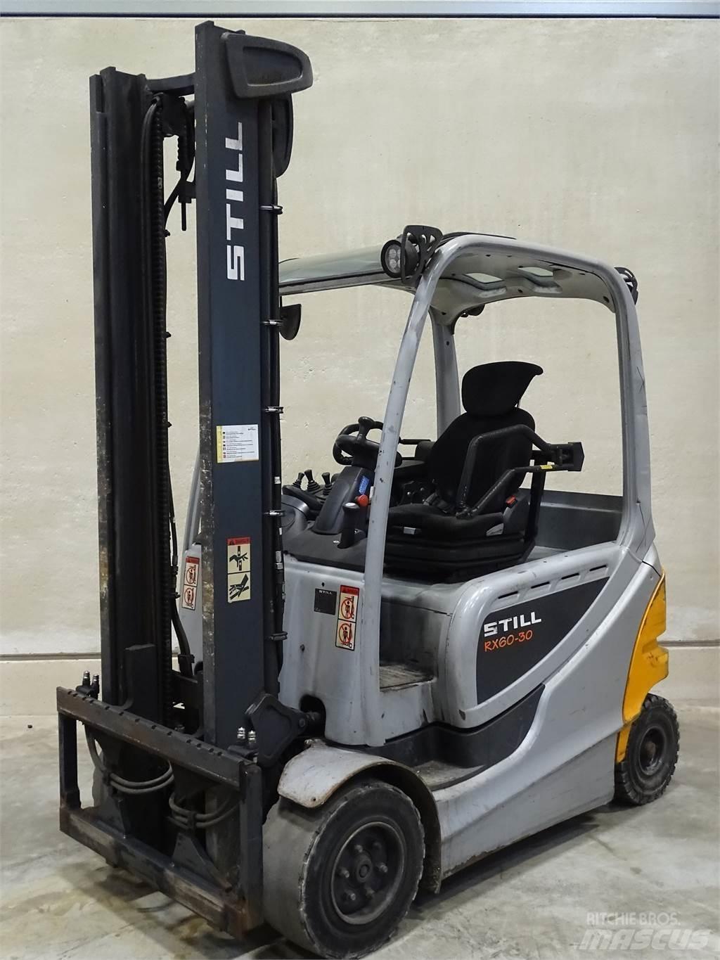 Still RX60-30 شاحنات ذات رافعات شوكية تعمل بالكهرباء