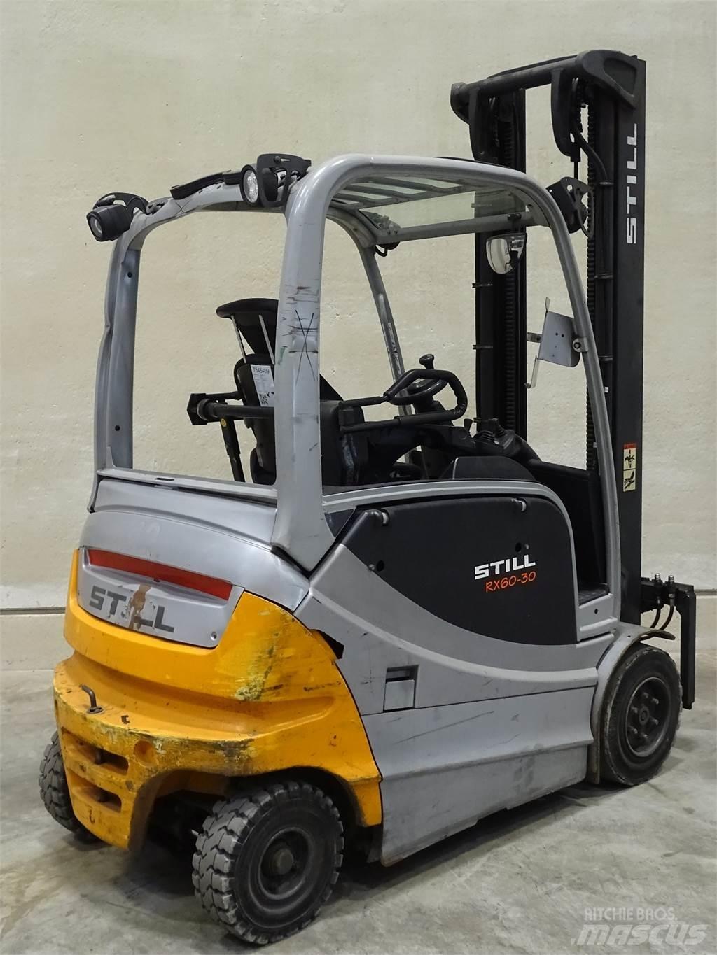 Still RX60-30 شاحنات ذات رافعات شوكية تعمل بالكهرباء