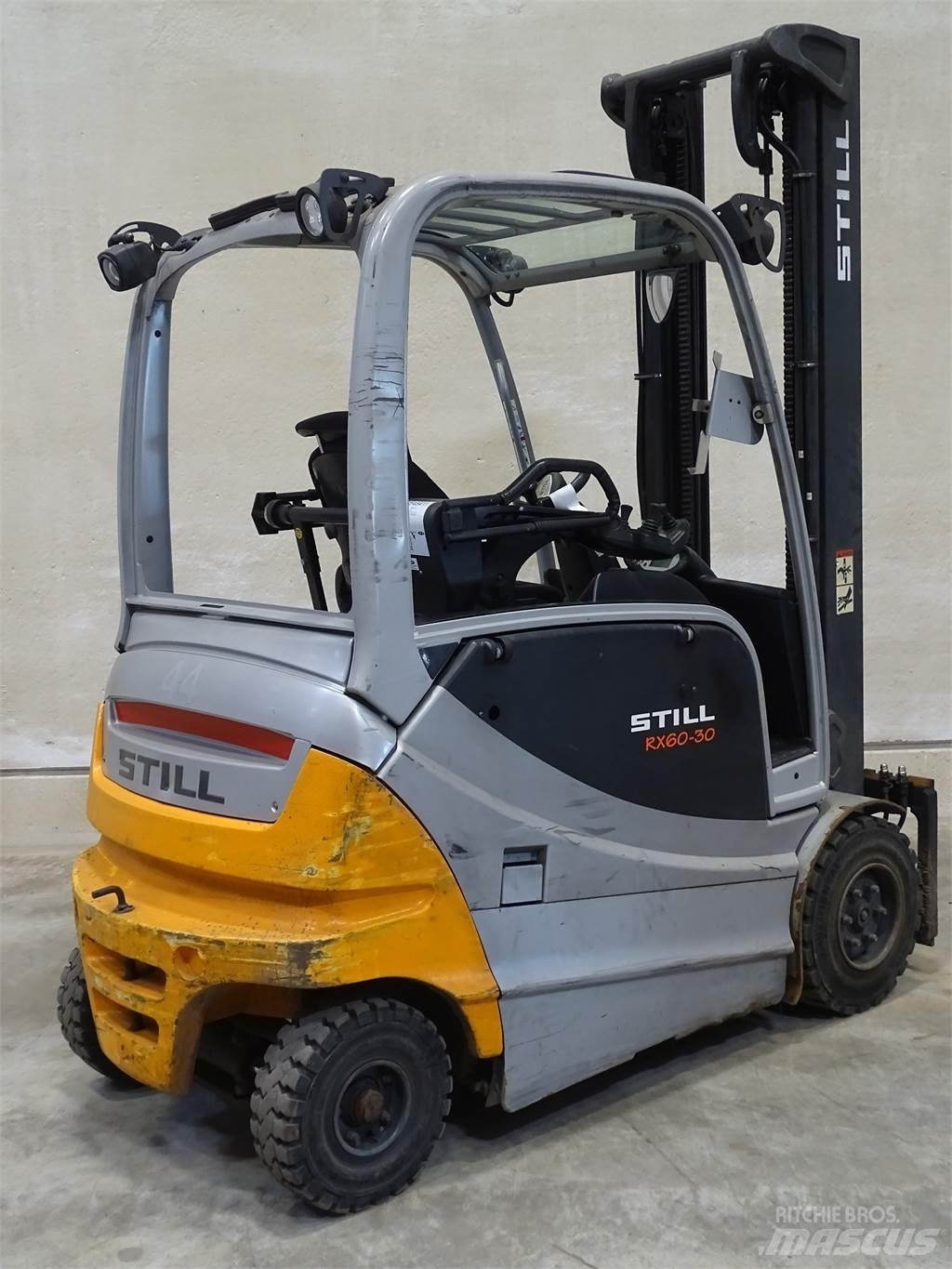 Still RX60-30 شاحنات ذات رافعات شوكية تعمل بالكهرباء