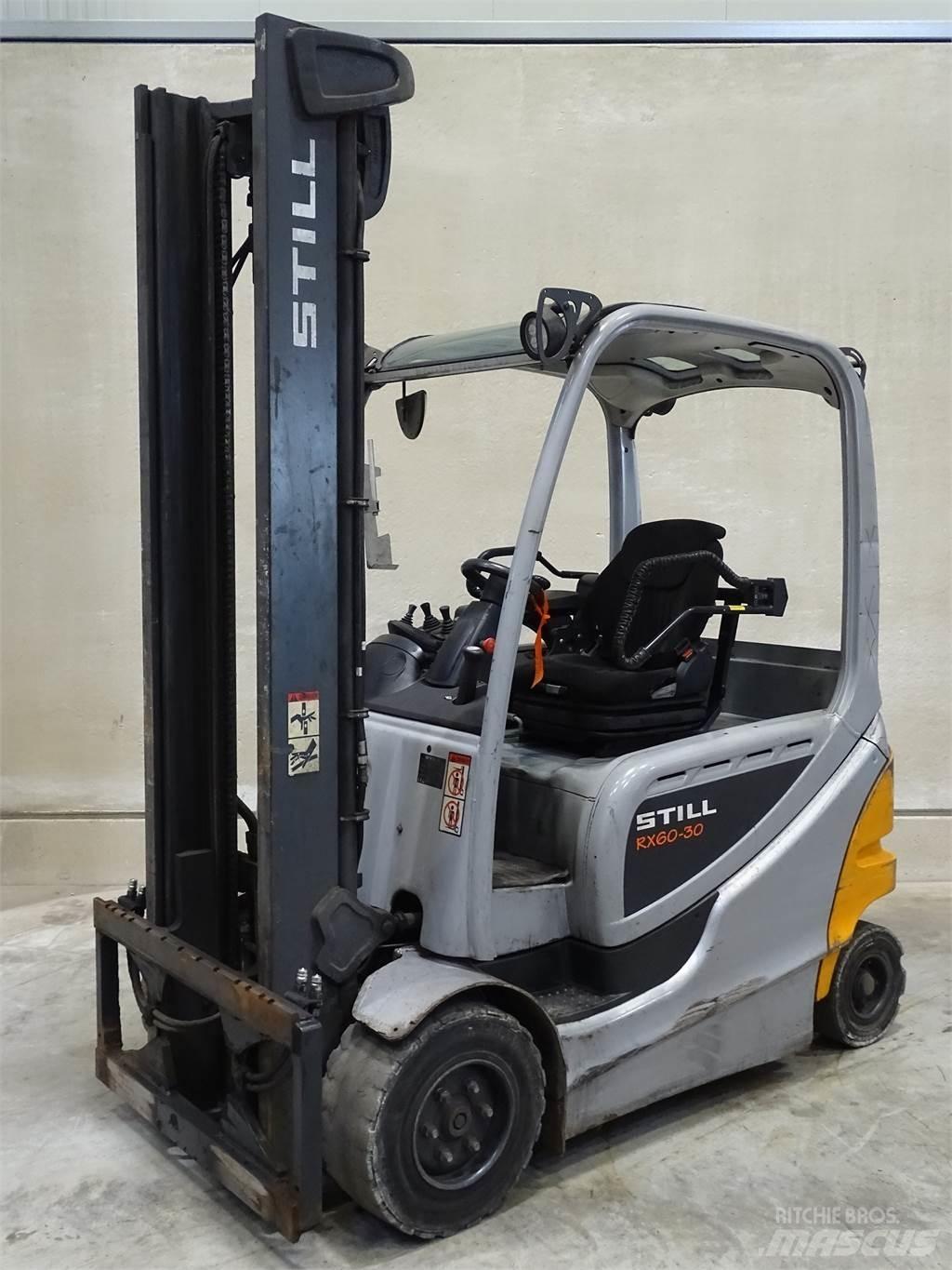 Still RX60-30 شاحنات ذات رافعات شوكية تعمل بالكهرباء