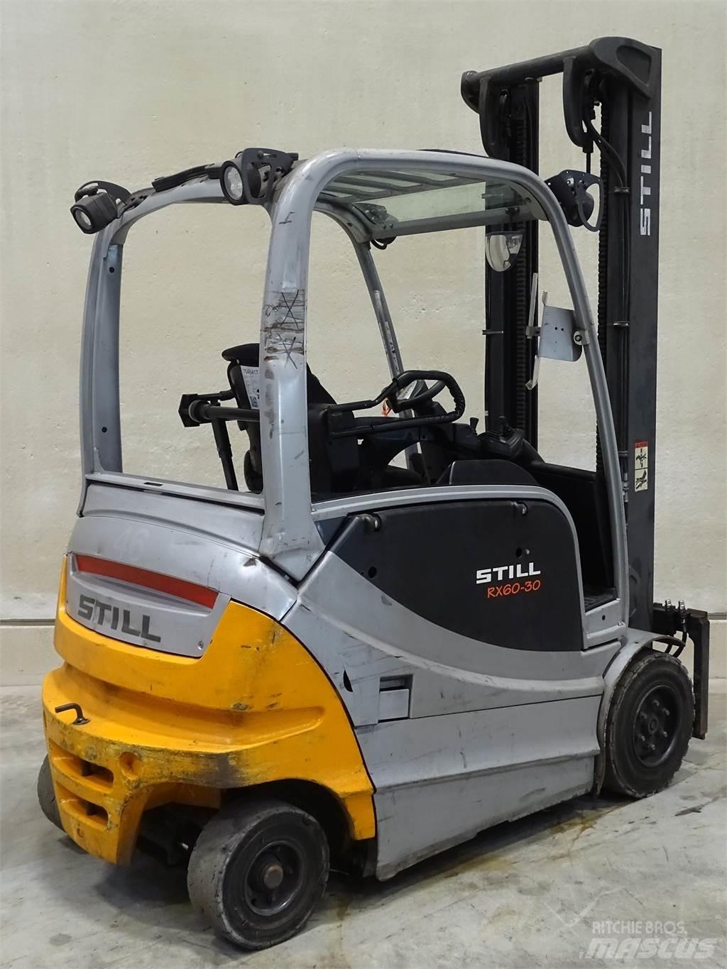 Still RX60-30 شاحنات ذات رافعات شوكية تعمل بالكهرباء