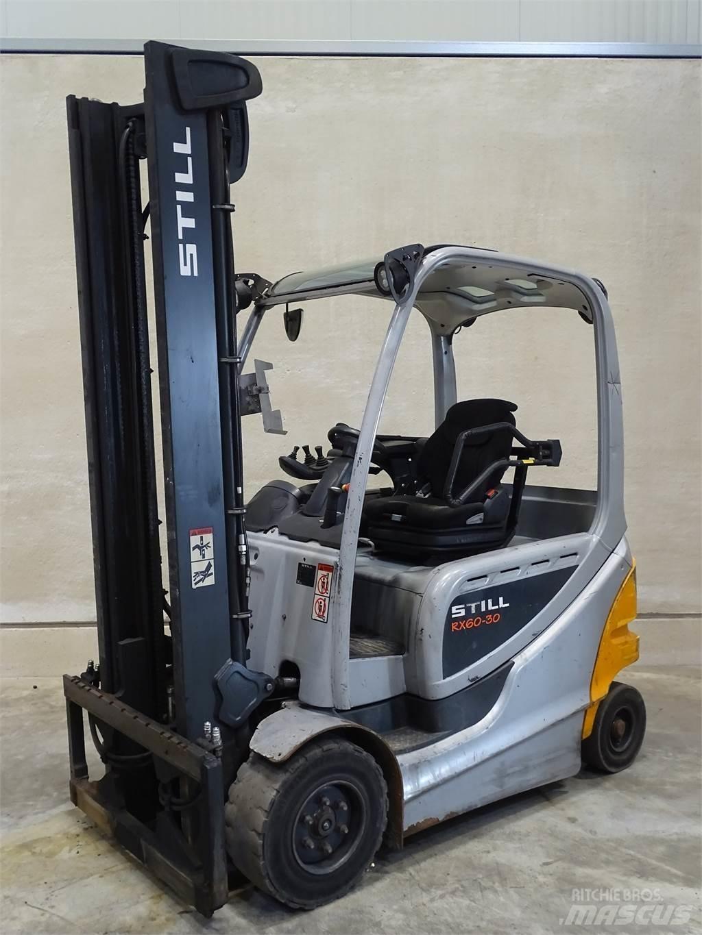 Still RX60-30 شاحنات ذات رافعات شوكية تعمل بالكهرباء