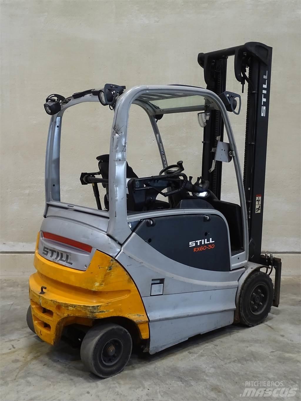 Still RX60-30 شاحنات ذات رافعات شوكية تعمل بالكهرباء