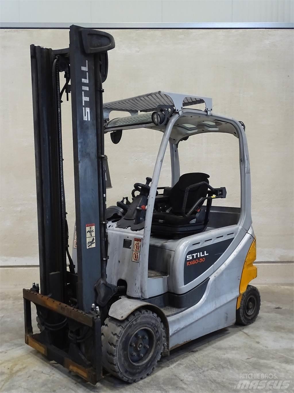 Still RX60-30 شاحنات ذات رافعات شوكية تعمل بالكهرباء