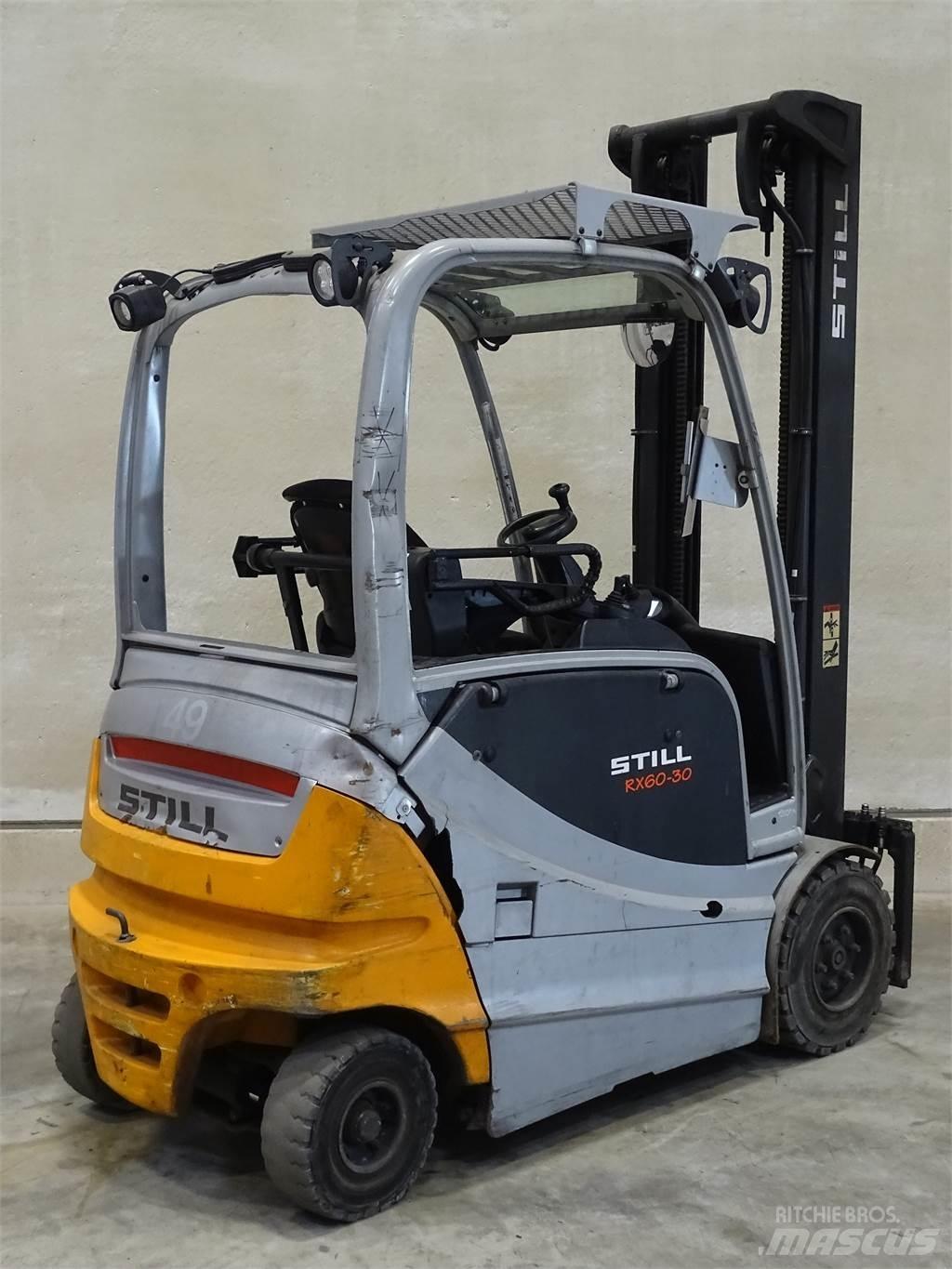 Still RX60-30 شاحنات ذات رافعات شوكية تعمل بالكهرباء